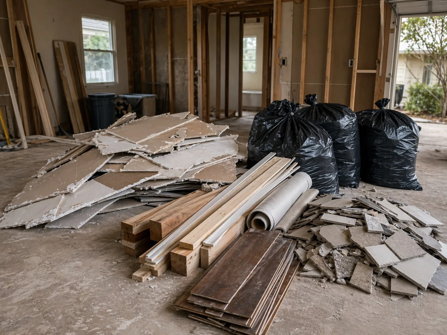 Construction waste removal in Longboat Key