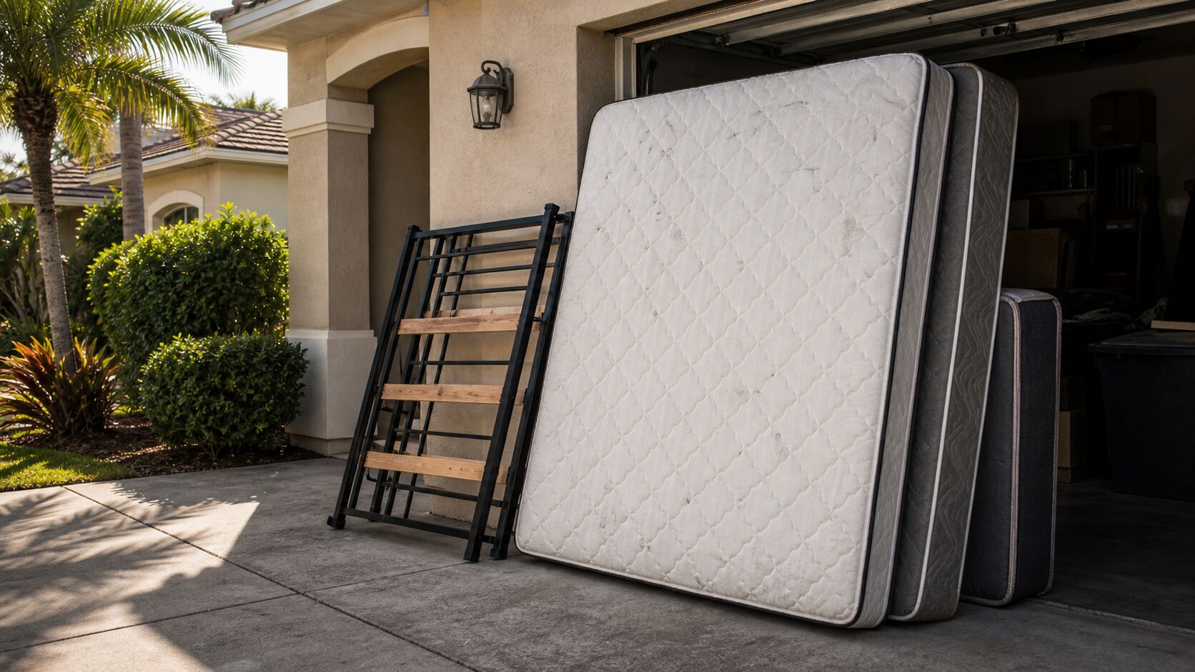 Mattress removal service in Bradenton FL — professional mattress hauling and disposal
