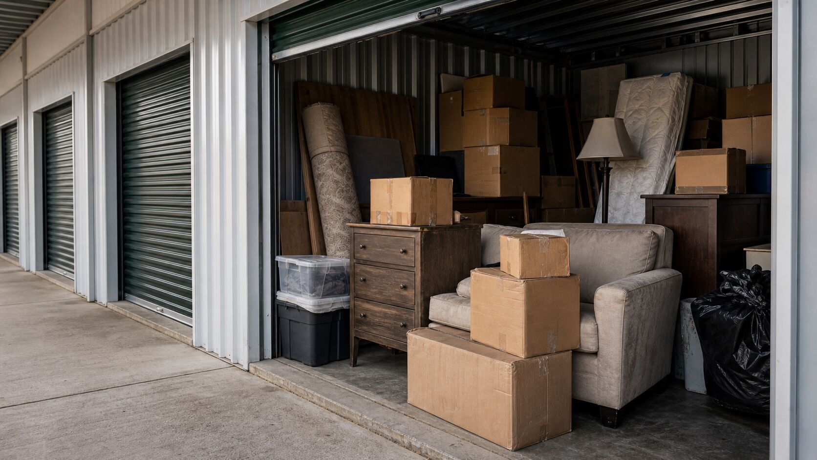 Storage unit cleanout service in Bradenton FL — professional storage clearing and hauling
